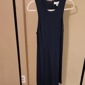 Lark & Ro Navy Midi Dress
